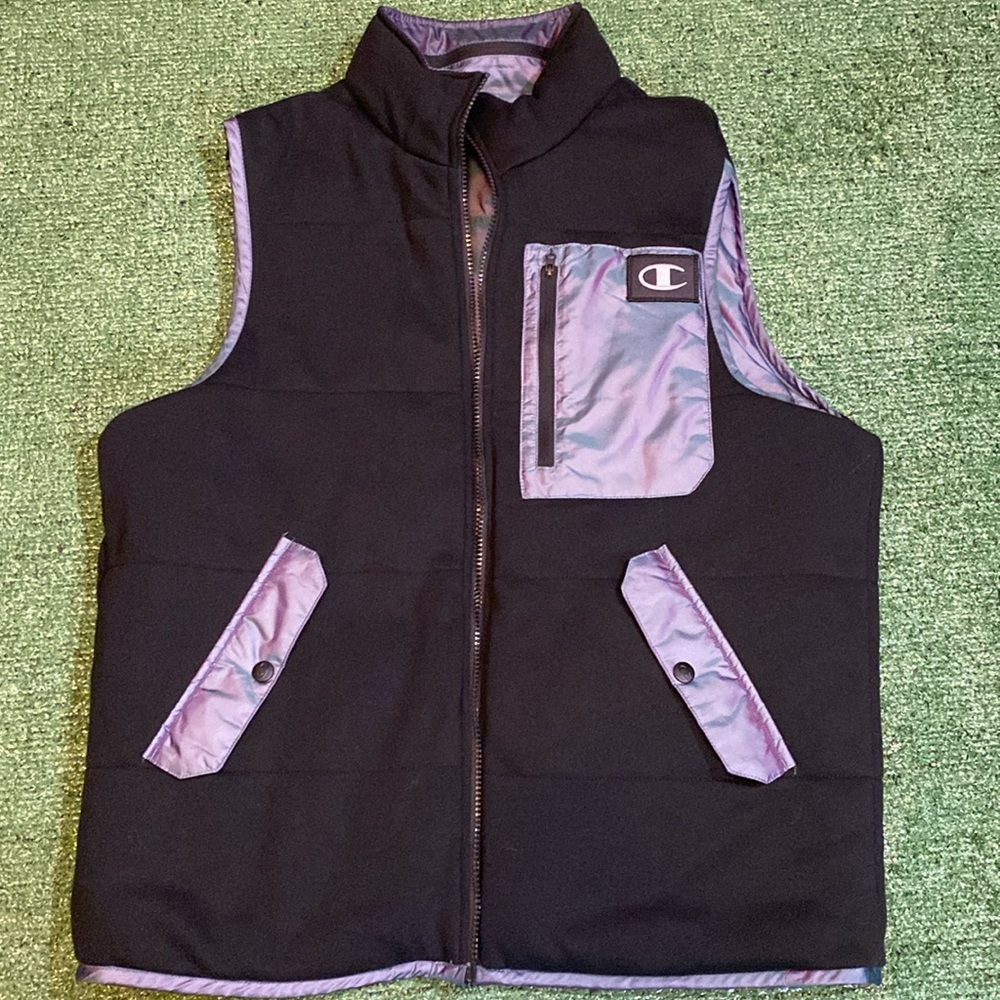 Champion Reverse Weave Reversible 2 In 1 Vest (Me… - image 6